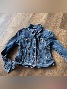 GAP kids Dark Blue Denim Jacket